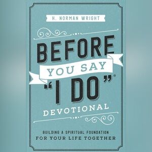 Before You Say 'I Do' Devotional Book - Blue Cover